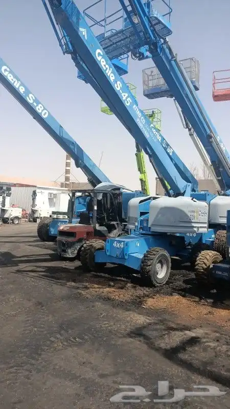 كرينات وروافع شوكيه ومقصيه ومان لفت وسيزر لفت للإيجار 9