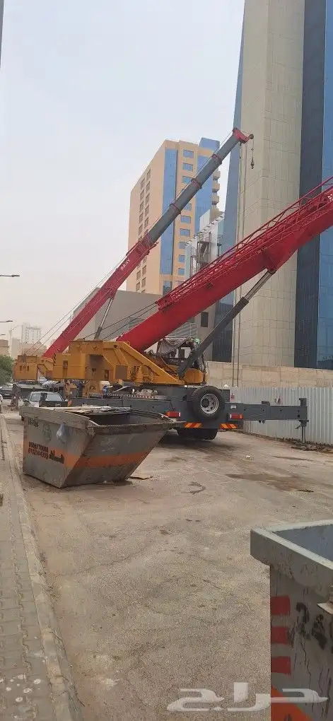 كرينات وروافع شوكيه ومقصيه ومان لفت وسيزر لفت للإيجار 3
