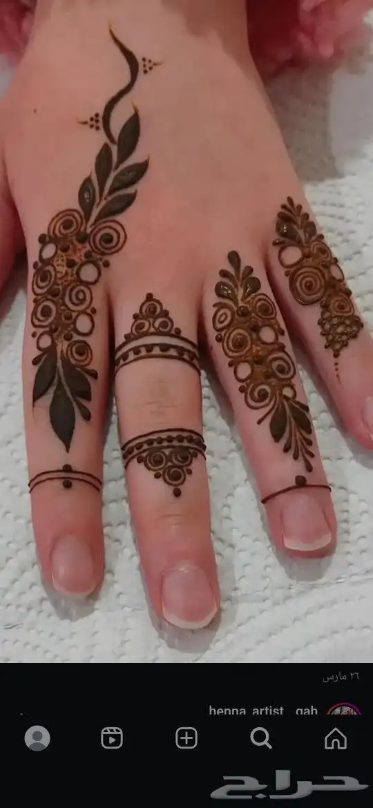 نقاشه الرياض نقش حناء الرياض 9