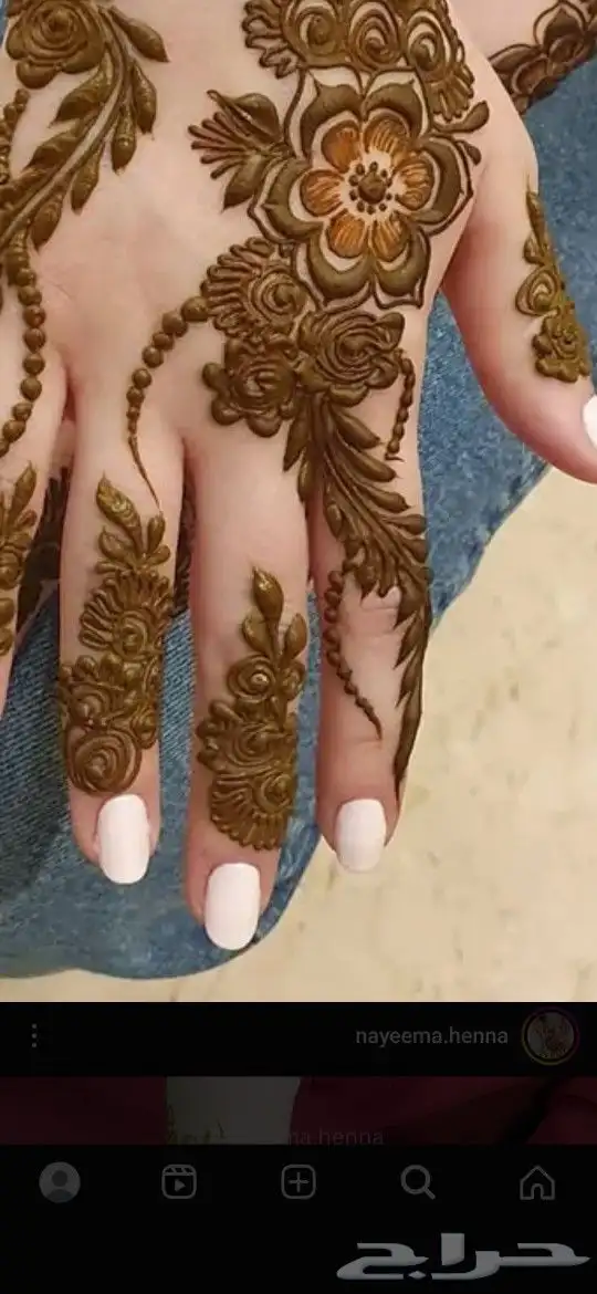 نقاشه الرياض نقش حناء الرياض 4