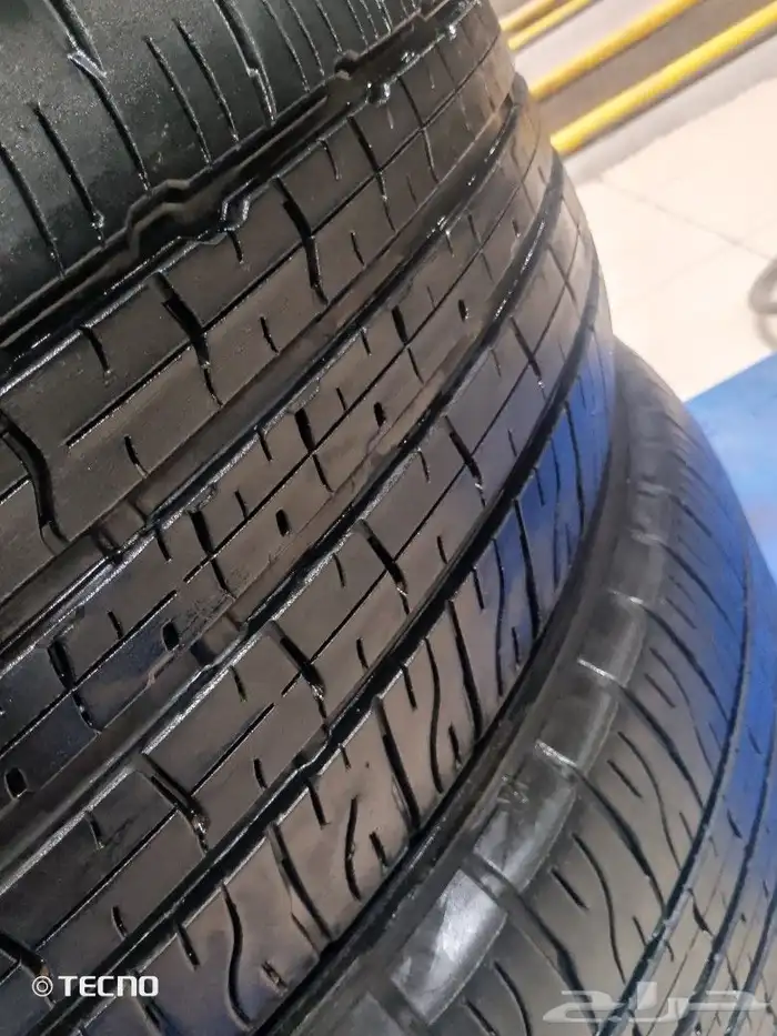 طقم كفرات 265 50 22 دنلوب نضيف 0