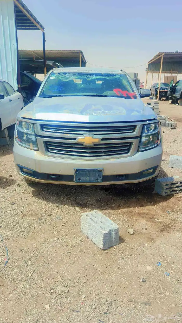 تاهو موديل 16 نصف التشليح قطع غيار فقط مثل دبل بنزين 0