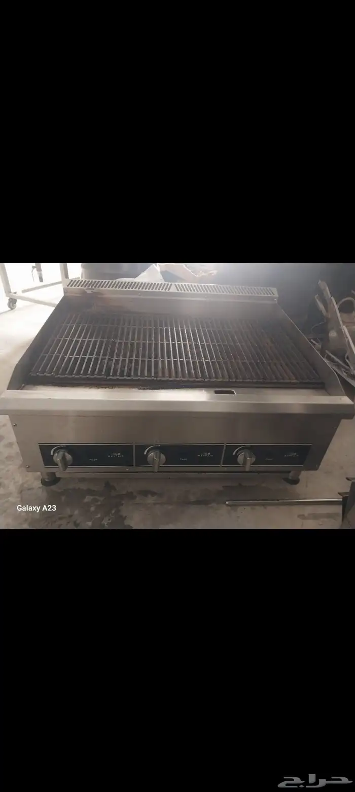 أغراض مطعم برجر وشاروما وسمك 9