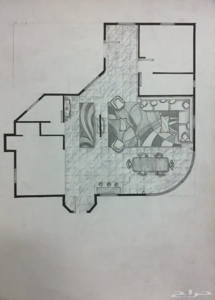 رسم هندسي يدوي 19