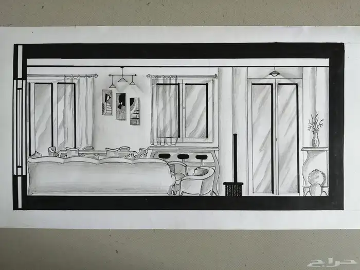 رسم هندسي يدوي 17