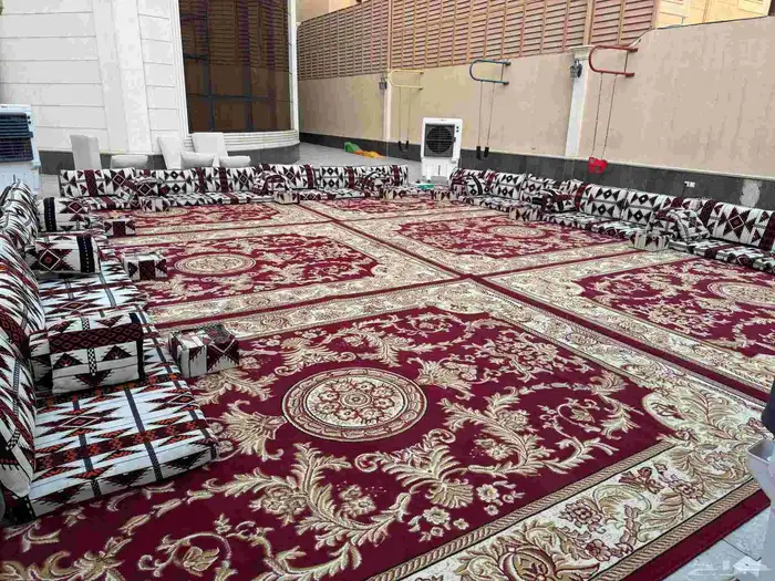 جلسات أرضية وفخمة (كور الكويتية والكوشات)   تأجير حفلات ومنا 0