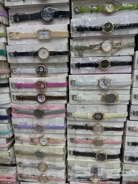 ساعات نسائي جلد الكميه 5000حبه 3