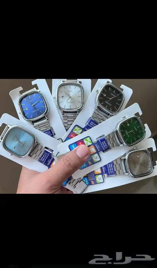 عرض خاص ساعات كاسيو مربع 0