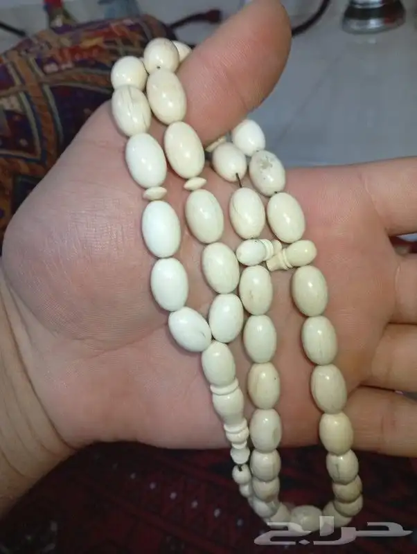 سبحة عاج ناب ماموث طبيعي عرض خاص 0