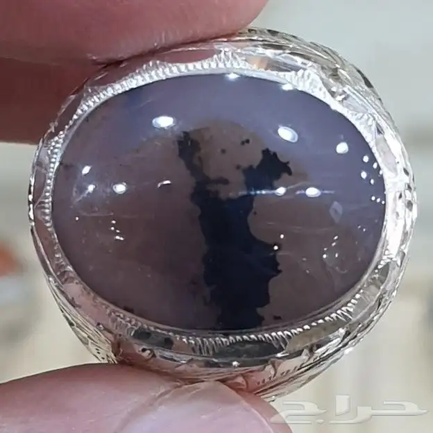 عقيق يماني مصور طبيعي 0