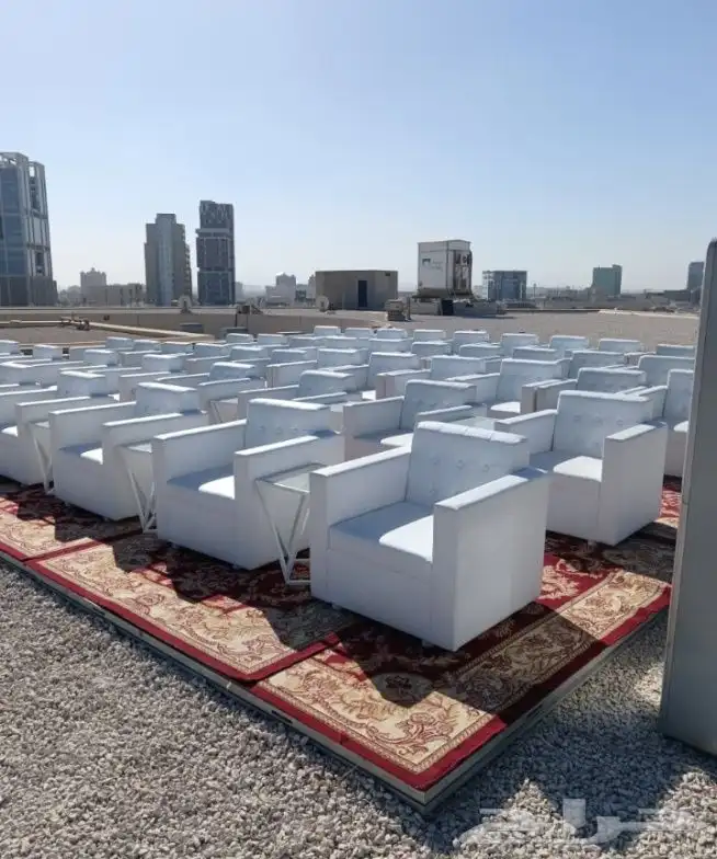 تاجير كنب مفرد كنب ثلاثي كراسي ملكي زل ملكي طاولات قزاز 9
