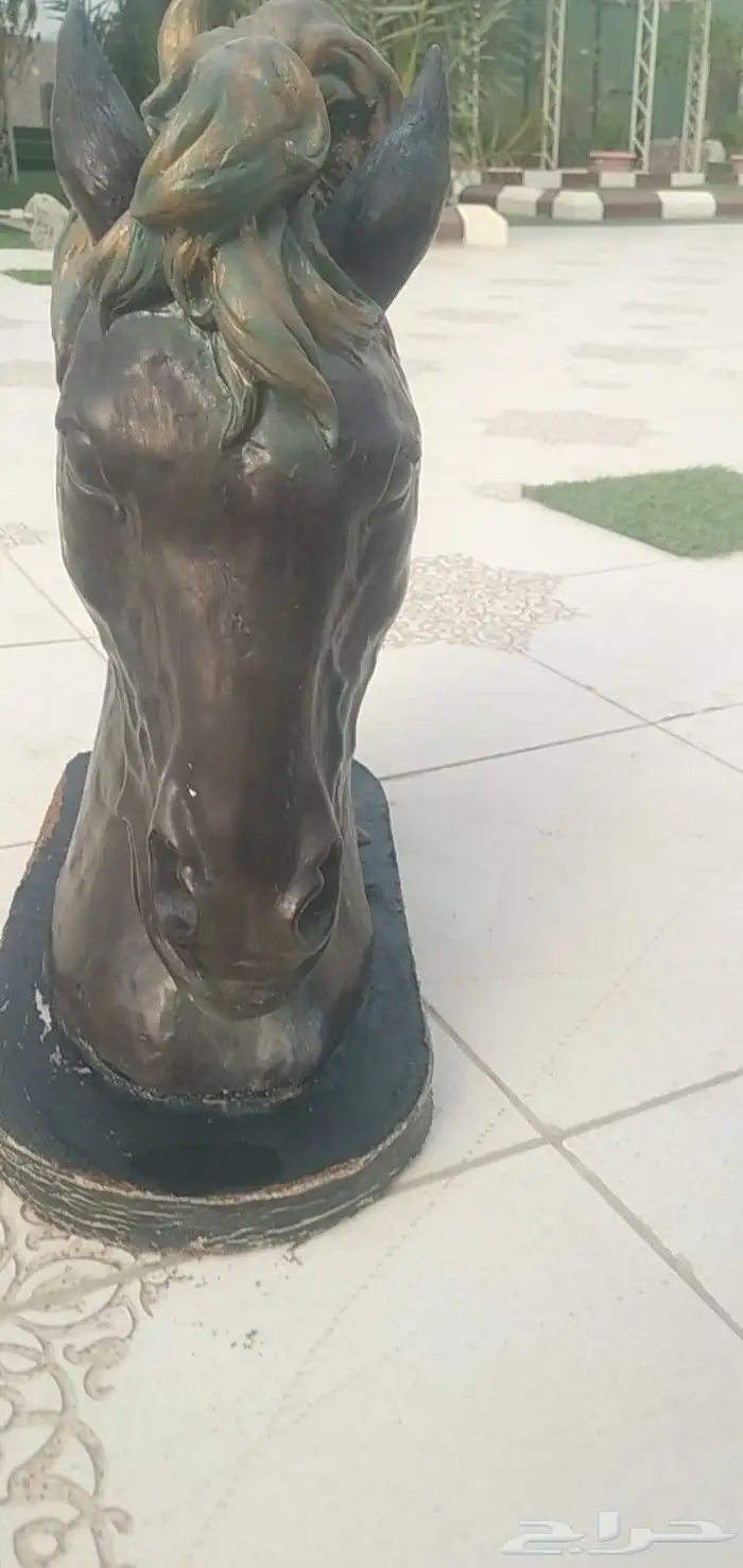 للبيع مجسم راس حصان 2