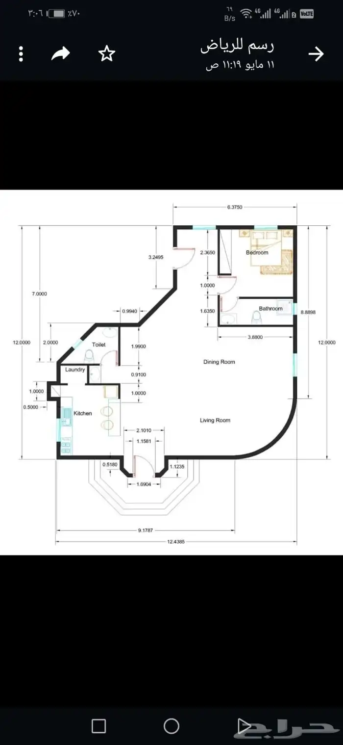 رسم هندسي يدوي 20
