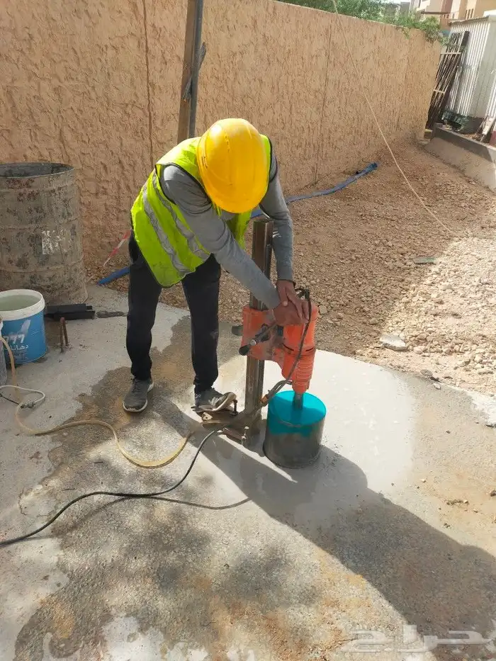 خرم هويت مطبخ وتخريم الخرسانة وتجهيز فتحات الكور 0