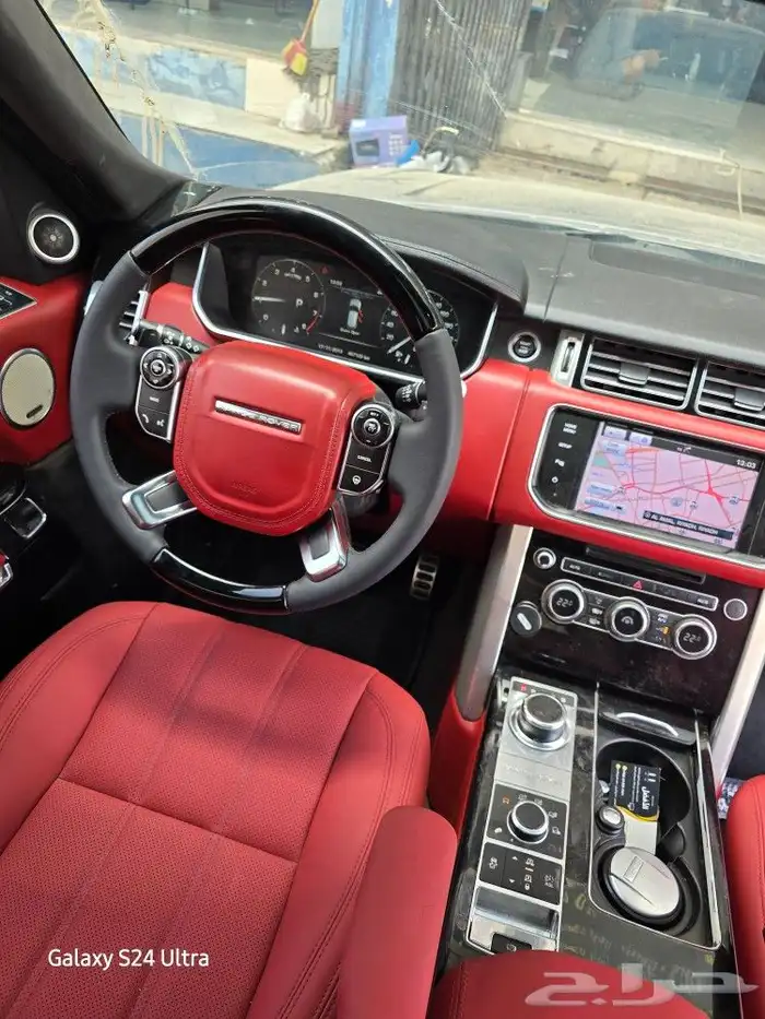 تغيير داخليه رانج روفر من بيج الى عنابي 0