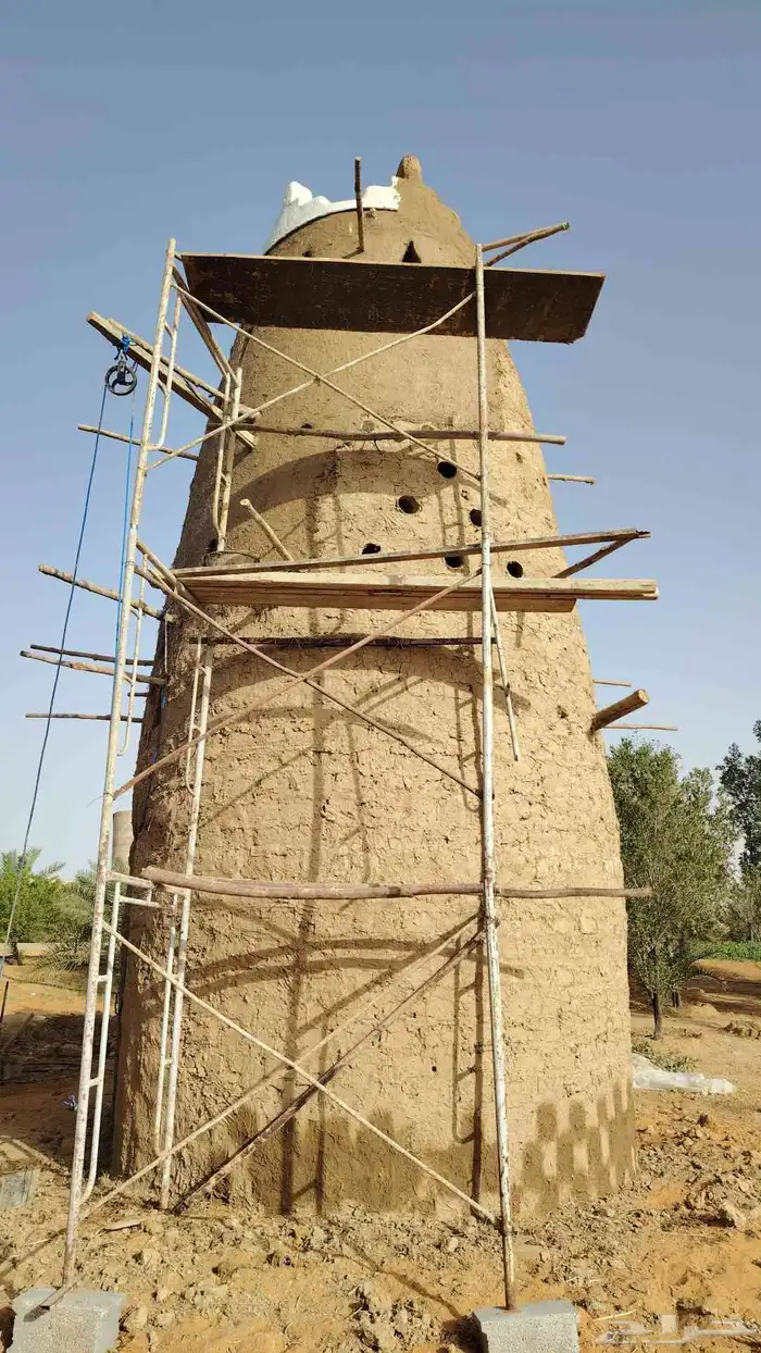 أبراج حمام من الطين 3