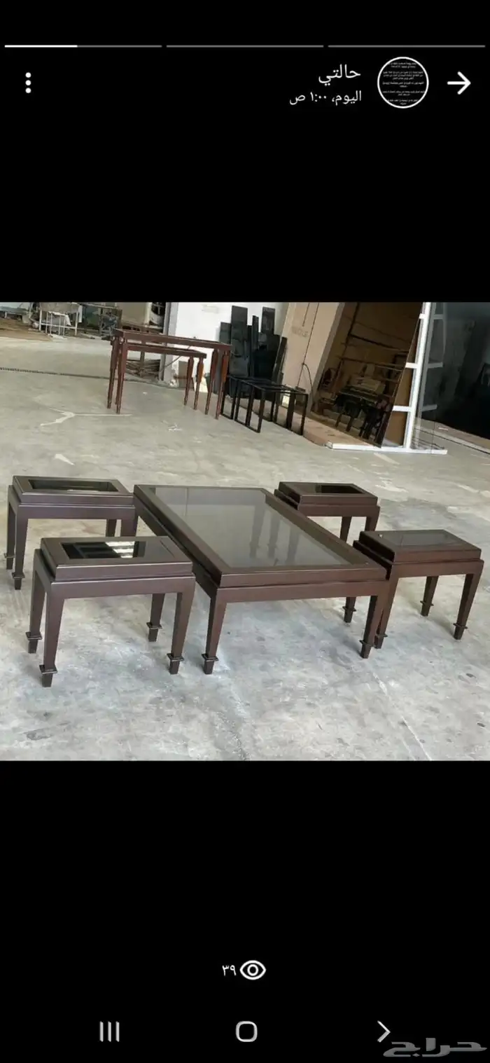 تفصيل غرف نوم علا حسب الطلب مع طاولات طعام وطاولات شاى 1