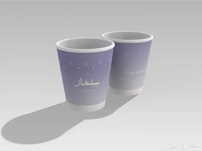 اكواب ورقية 5