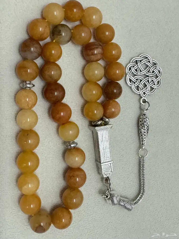 سبح احجار عقيق طبيعي 2