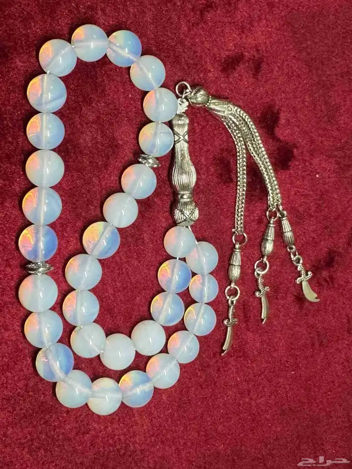 سبح احجار عقيق طبيعي 6