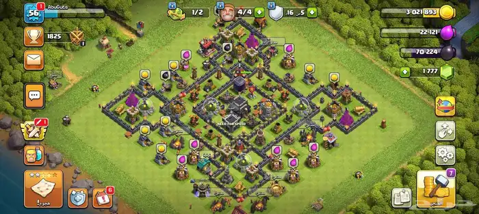 حسابين كلاش اوف كلانس للبيع 1