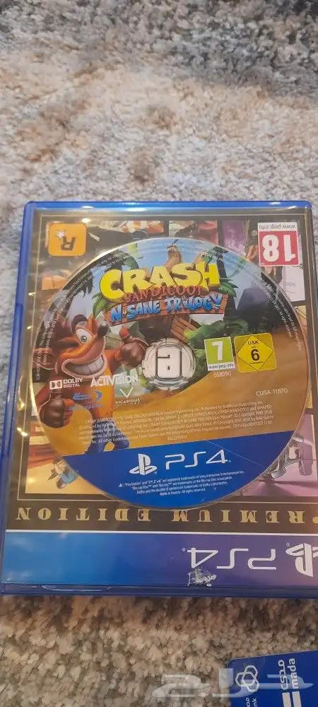 للبيع شرايط كراش شغل 1