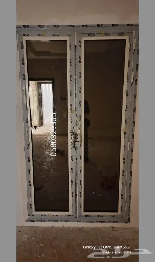 المنيوام أبواب شبابيك مطابخ وجهات زجاج 2
