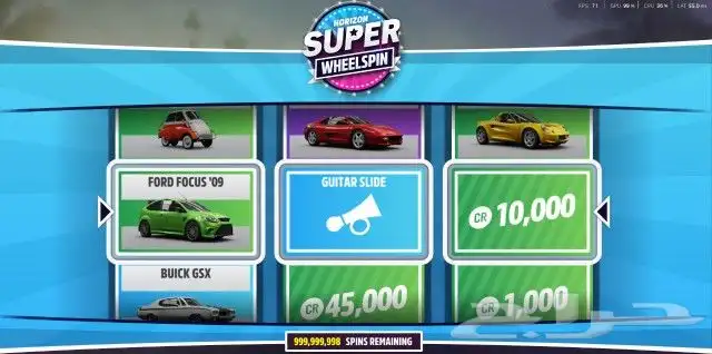 تمكيس حسابات فورزا 5 2