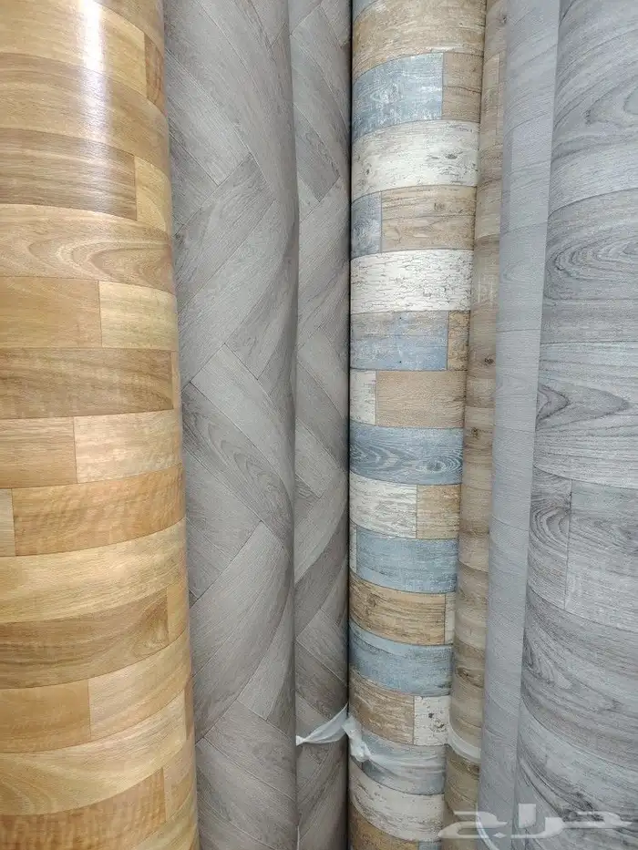 فنيل مشمع بديل الباركيه الخشب 0