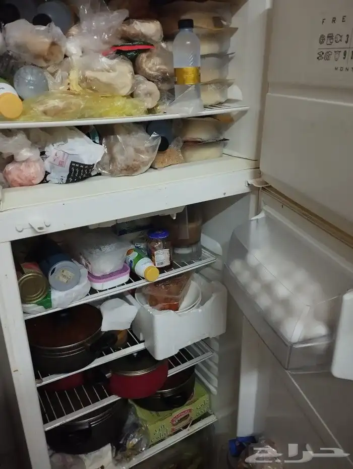 ثلاجة وغسالة ومكنسه جديده 1