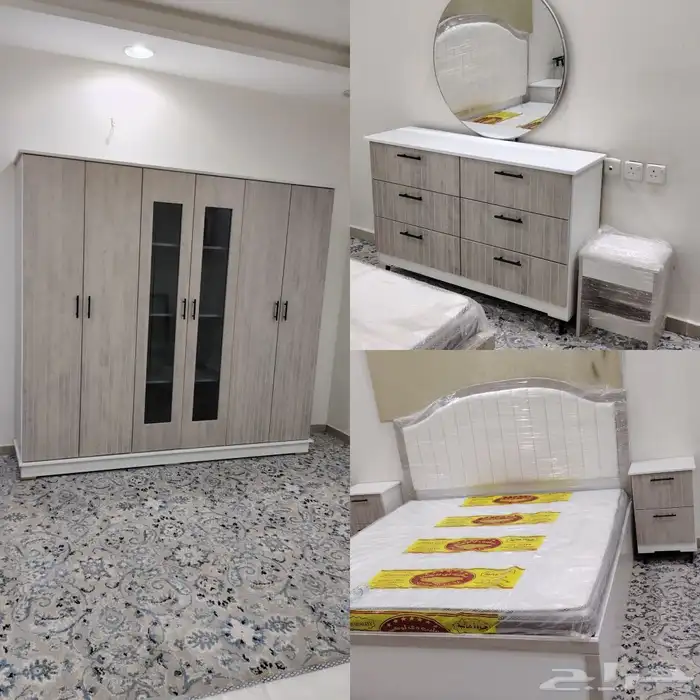 غرف نوم نفرين وطني جديده 1500 ريال 6