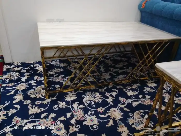 طاولات فخمه شبه جديد 2