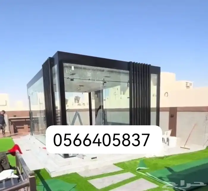 ساندويتش بانل مجالس زجاجيه ملاحق ساندويتش بانل خيام ملكيه 10
