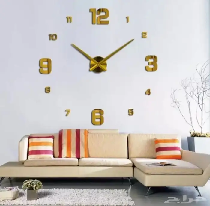 ساعة حائط 3D وساعة مجانا 9