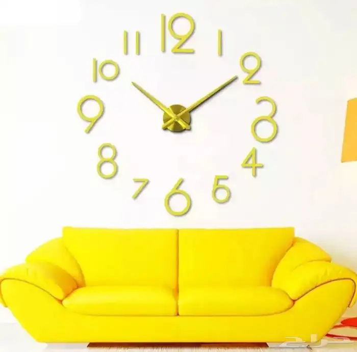 ساعة حائط 3D وساعة مجانا 4
