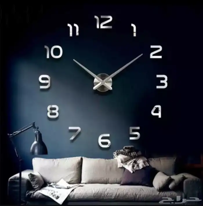 ساعة حائط 3D وساعة مجانا 14