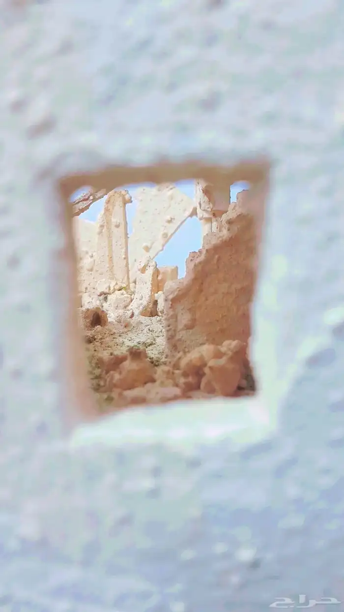 مجسم تراثي بيت الطين مكسر 3