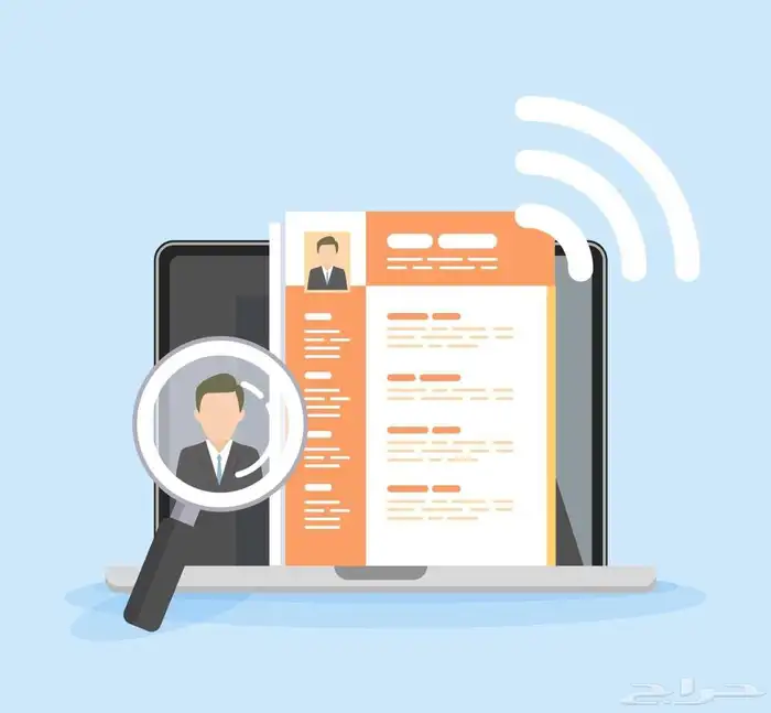 تصميم سيرة ذاتية احترافية (عربي إنجليزي)   CV sume Design 0