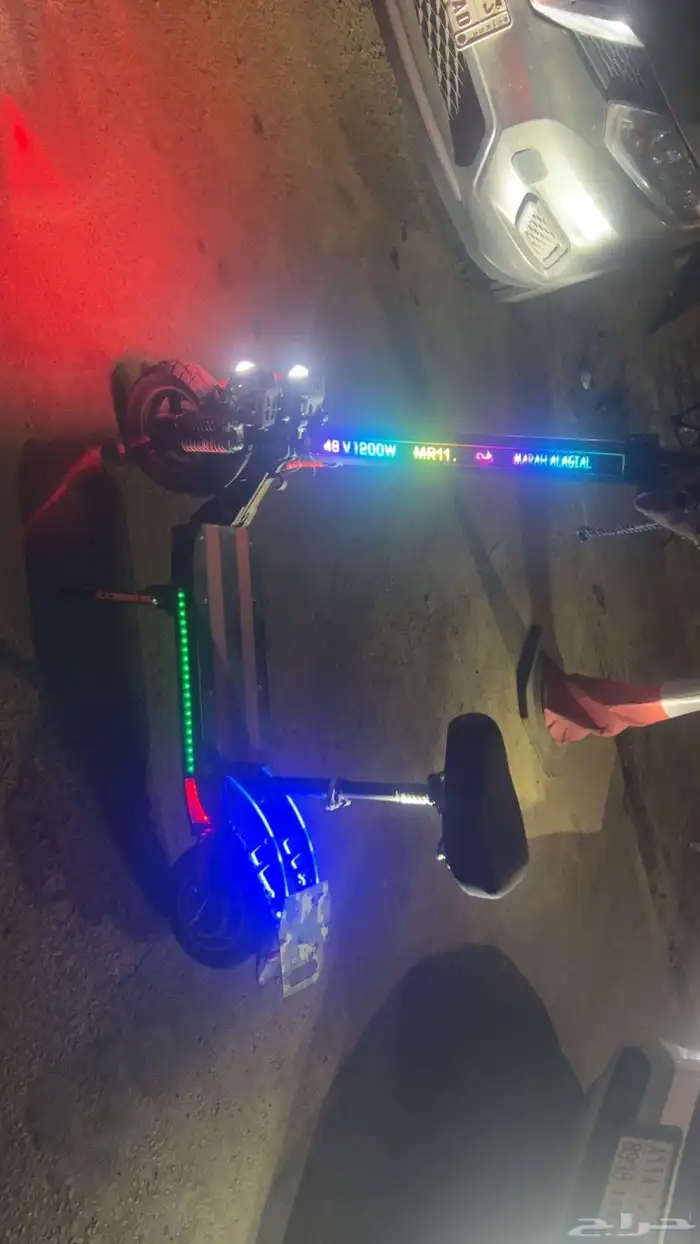 سكوتر الوحش 48 فولت 1200 واط مواصفات سكوتر الوحش 48 فولت 120 0