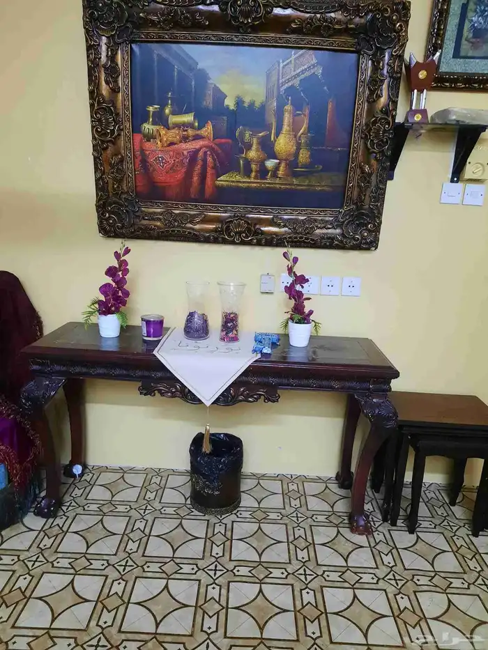 لوحه اكلاسك كبيره ونظيف وكونسول لحاله 1