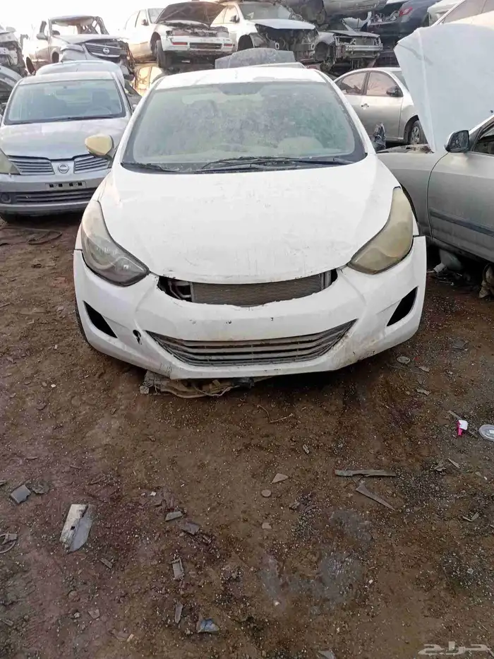 بيع قطع غيار هونداي الانتره مديل 2013 قير عادي مسقطه 0