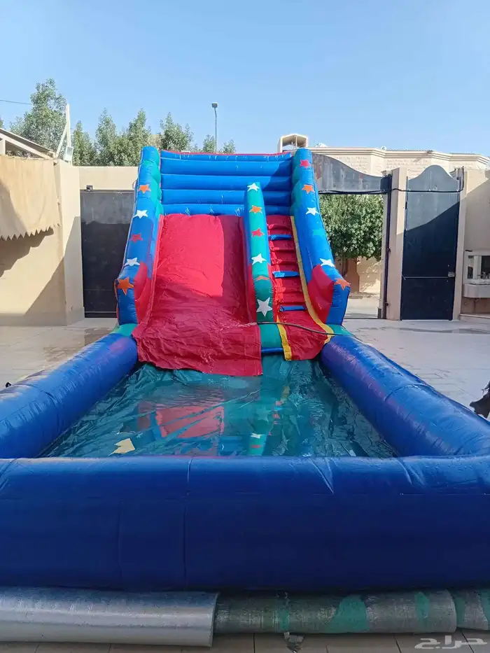 زحليقه مائيه نطيطات ملعب صابوني 3