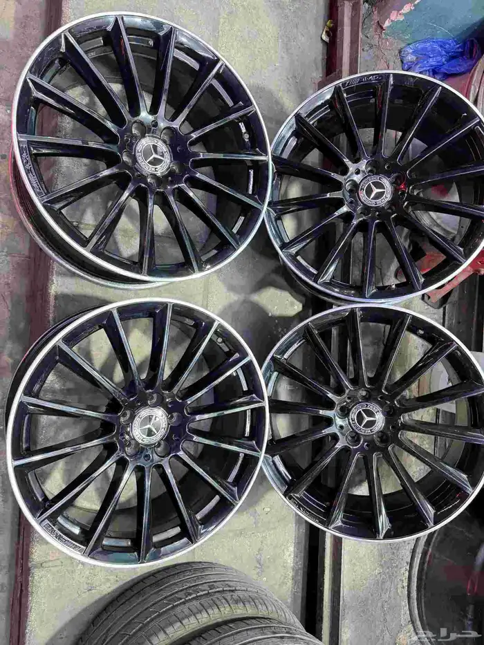 جنوط مرسديس اصلي وكالة مقاس 20 4