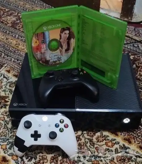 اكس بوكس ون xbox 1 مع شريط قراند 5 للبيع 2