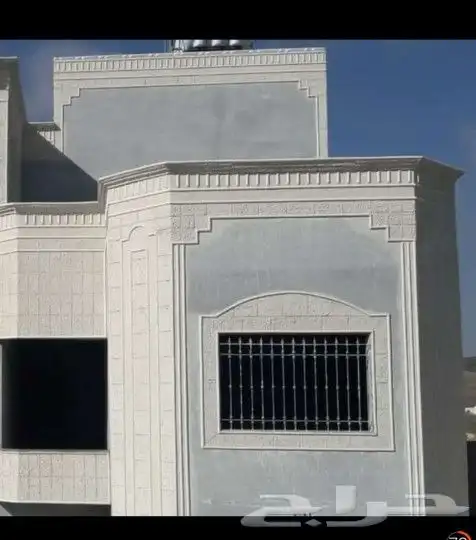 ديكورات خارجيه اسمنتيه بديل الحجر اطبيعيه 7