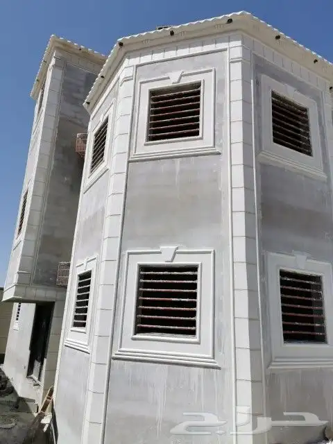 ديكورات خارجيه اسمنتيه بديل الحجر اطبيعيه 6