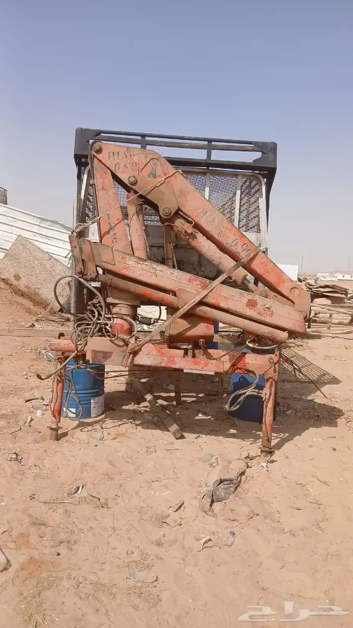 صندوق مع كرين ونش للبيع 3