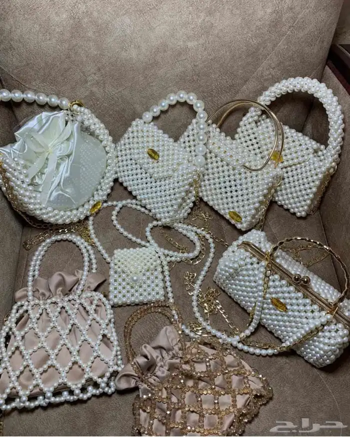 نوفر شنط خرز وكل التصميم للخرز بجميع الالوان حسب الطلب 3