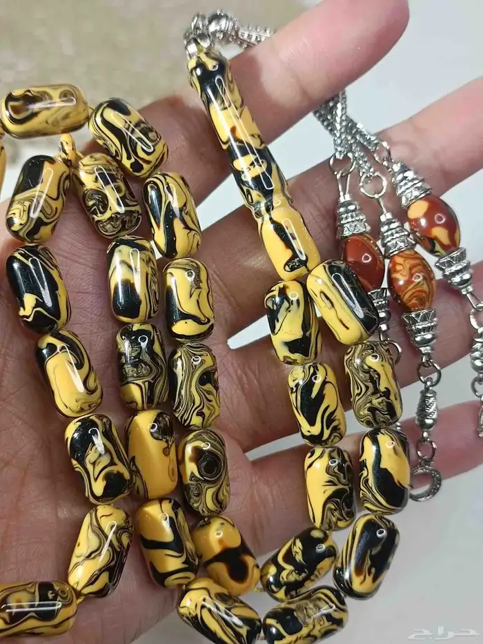 سبحة مميزة بكالايت محبر خامة ناعمة 0