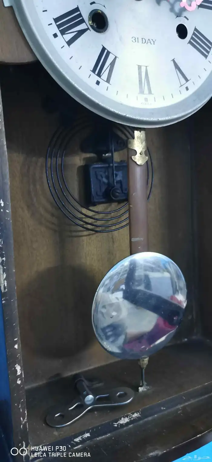 للبيع ساعة جدارية كلاسيكية قديمة (ماركة BEACON) 4